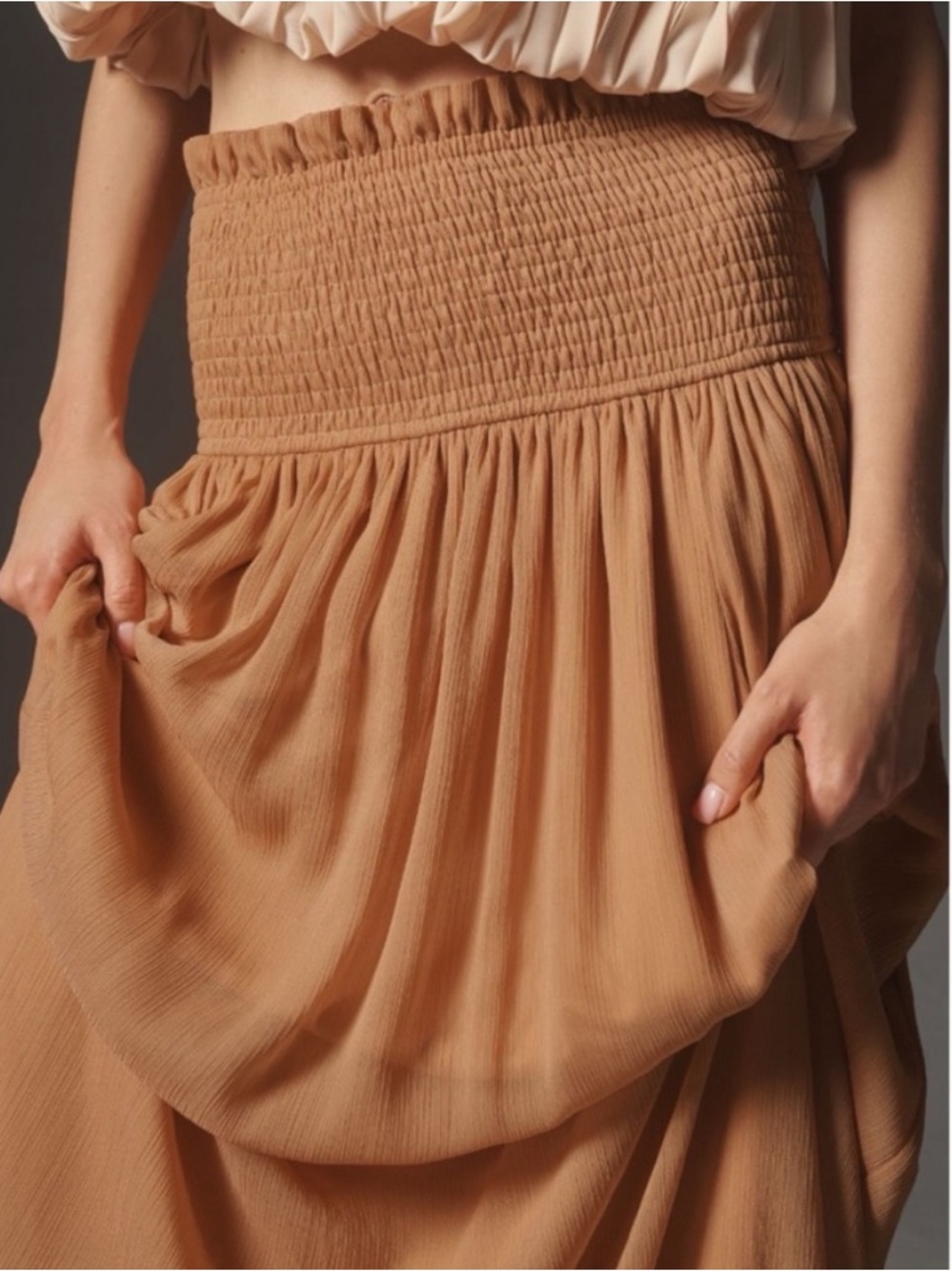 NWT Anthropologie  Boho Wedding  Vacay Party Tulle Maxi Skirt - Picture 4 of 9